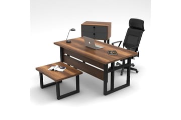 Kontormøbelsett Mono 08 Barokk / Antrasitt - Antrasitt - Møbler - Kontormøbler - Møbelsett til kontor