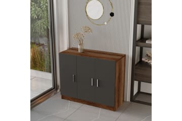 Bellog Møbelsett Kontor - Teak/Antrasitt - Møbler - Kontormøbler - Møbelsett til kontor