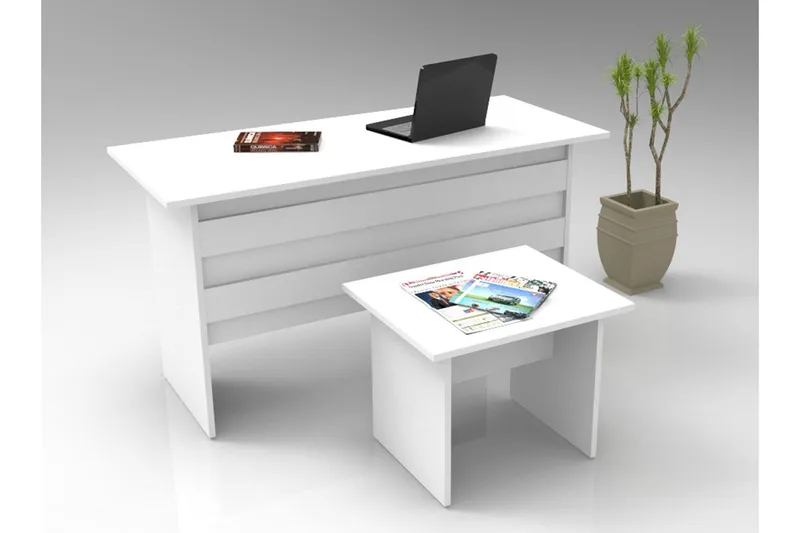 Nach Møbelsett Kontor, Hvit