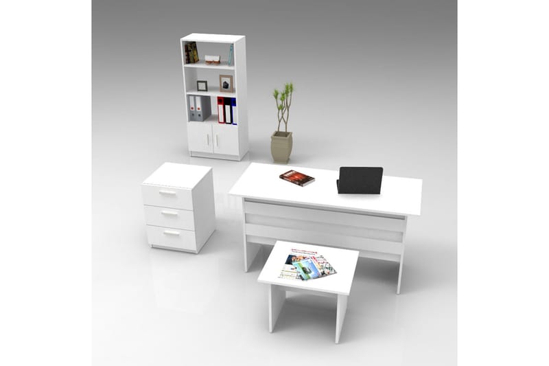 Sanjoan Møbelsett Kontor, Hvit