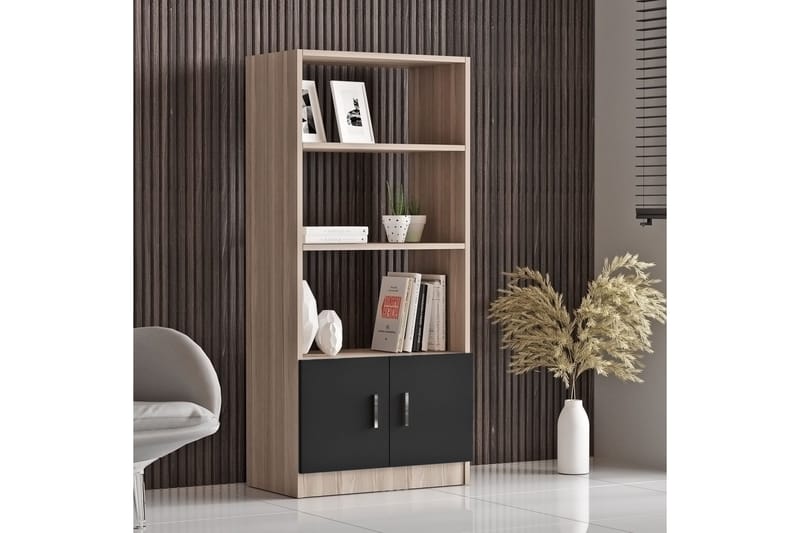 Sanjoan Møbelsett Kontor - Natur/Svart - Møbler - Kontormøbler - Møbelsett til kontor