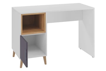 Sayuki Møbelsett Til Kontor - Hvit/Grå - Møbler - Kontormøbler - Møbelsett til kontor