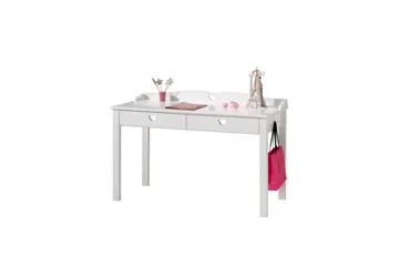 Pult med bokhylle Amori Hvit - Møbler - Kontormøbler - Møbelsett til kontor