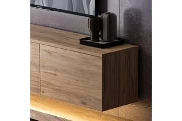 Neon TV-benk 160x32 cm Mørk blå - Hanah Home - Møbler - TV- & Mediamøbler - TV benk & mediabenk