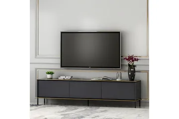 Imaj TV-benk 180x35 cm Svart - Hanah Home - Møbler - TV- & Mediamøbler - TV benk & mediabenk