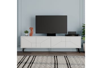 Dune TV-benk 180x29,6 cm Hvit - Hanah Home - Møbler - TV- & Mediamøbler - TV benk & mediabenk
