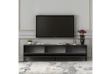 Imaj TV-benk 180x35 cm Svart - Hanah Home - Møbler - TV- & Mediamøbler - TV benk & mediabenk