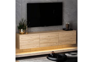 Neon TV-benk 160x32 cm Mørk blå - Hanah Home - Møbler - TV- & Mediamøbler - TV benk & mediabenk