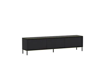 Imaj TV-benk 180x35 cm Svart - Hanah Home - Møbler - TV- & Mediamøbler - TV benk & mediabenk