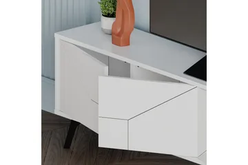 Dune TV-benk 180x29,6 cm Hvit - Hanah Home - Møbler - TV- & Mediamøbler - TV benk & mediabenk