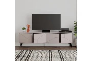 Dune TV-benk 180x29,6 cm Brun - Hanah Home - Møbler - TV- & Mediamøbler - TV benk & mediabenk