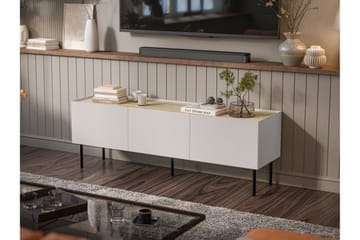Akie TV-benk 150 cm - Beige - Møbler - TV- & Mediamøbler - TV benk & mediabenk