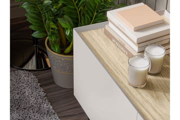 Akie TV-benk 200 cm - Grønn - Møbler - TV- & Mediamøbler - TV benk & mediabenk