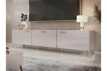 Akihiko TV-benk 204 cm - Cashmere - Møbler - TV- & Mediamøbler - TV benk & mediabenk