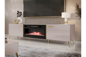 Akihiko TV-benk 214 cm - Cashmere - Møbler - TV- & Mediamøbler - TV benk & mediabenk