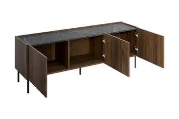 Akihito TV-benk 144 cm - Brun - Møbler - TV- & Mediamøbler - TV benk & mediabenk