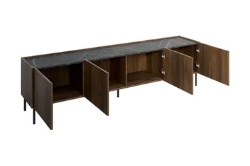 Akihito TV-benk 200 cm - Brun - Møbler - TV- & Mediamøbler - TV benk & mediabenk