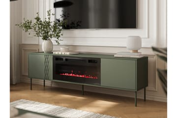 Akiko TV-benk 180 cm - Grønn - Møbler - TV- & Mediamøbler - TV benk & mediabenk