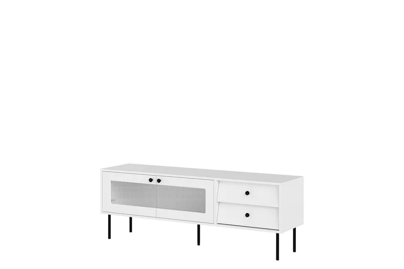 Akilesh TV-benk 150 cm, Hvit