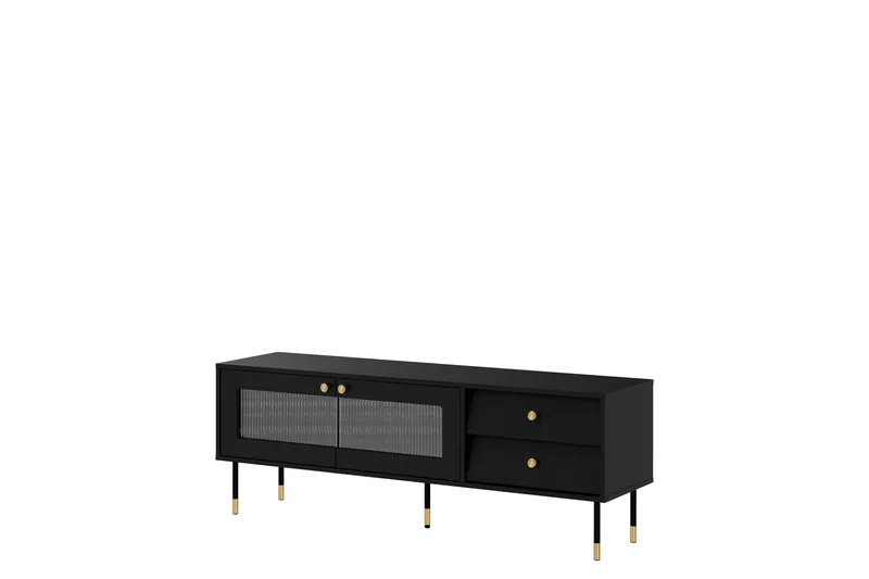 Akilesh TV-benk 150 cm, Svart