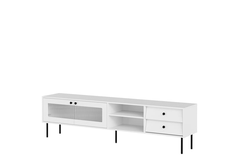 Akilesh TV-benk 200 cm, Hvit