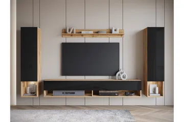 Amadeo TV-møbelsett - Brun - Møbler - TV- & Mediamøbler - TV-møbelsett
