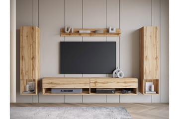 Amadeo TV-møbelsett - Brun - Møbler - TV- & Mediamøbler - TV-møbelsett