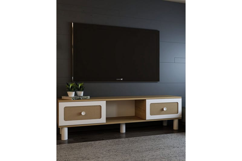 Amarinda TV-benk 150 cm - Brun - Møbler - TV- & Mediamøbler - TV benk & mediabenk