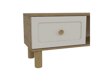 Amarinda TV-benk 150 cm - Brun/Hvit - Møbler - TV- & Mediamøbler - TV benk & mediabenk