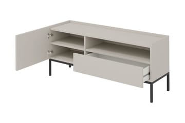 Amelus Gulvstående TV-benk 150 cm med Oppbevaring i Mørkt Tre - Brun - Møbler - TV- & Mediamøbler - TV benk & mediabenk