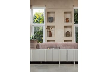 Basu TV-benk Frittstående 152 cm med Oppbevaring i Lyst Tre - Beige - Møbler - TV- & Mediamøbler - TV benk & mediabenk