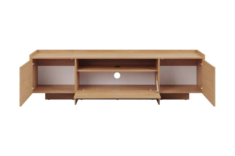 Bellia Tv-Skap 197x38 cm - Beige - Møbler - TV- & Mediamøbler - TV benk & mediabenk