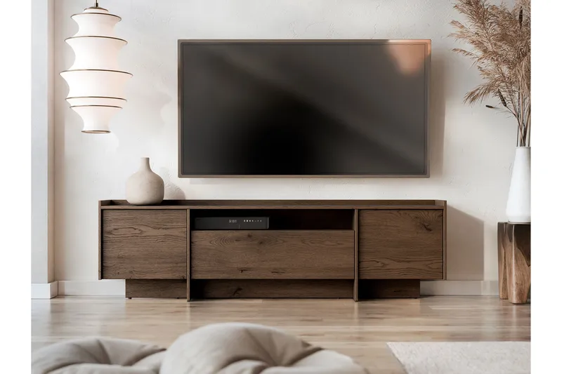 Bellia Tv-Skap 197x38 cm, Brun