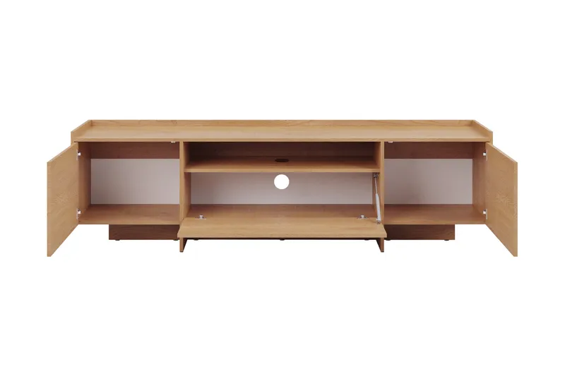 Bellia Tv-Skap 197x38 cm - Brun - Møbler - TV- & Mediamøbler - TV-skap