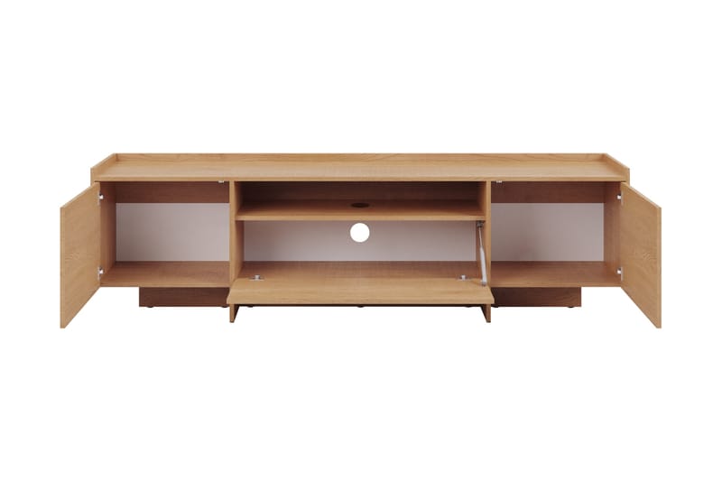 Bellia Tv-Skap 197x38 cm - Grå - Møbler - TV- & Mediamøbler - TV-skap