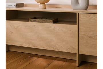 Bellia Tv-Skap 197x38 cm - Grå - Møbler - TV- & Mediamøbler - TV-skap