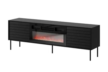 Belonger TV-benk 180 cm - Svart - Møbler - TV- & Mediamøbler - TV benk & mediabenk