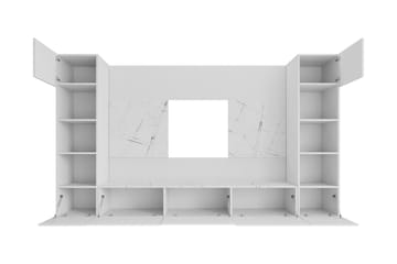 Bernice Tv-Skap 260x38 cm - Beige - Møbler - TV- & Mediamøbler - TV-møbelsett