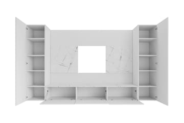 Bernice Tv-Skap 260x38 cm - Svart - Møbler - TV- & Mediamøbler - TV-skap