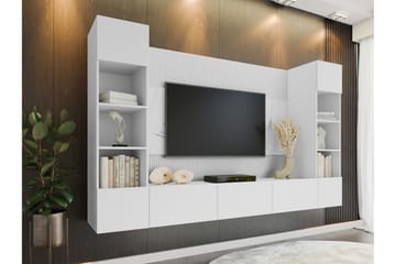Bernice TV-skap 38x150 cm - Hvit - Møbler - TV- & Mediamøbler - TV-møbelsett