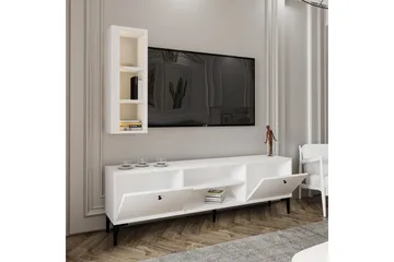 Bien TV-benk 150 cm - Hvit - Møbler - TV- & Mediamøbler - TV benk & mediabenk