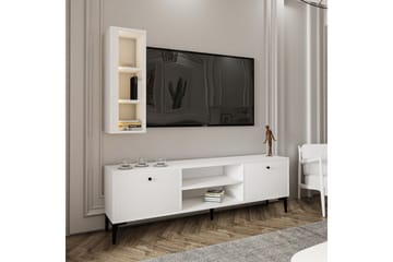 Bien TV-benk 150 cm - Hvit - Møbler - TV- & Mediamøbler - TV benk & mediabenk