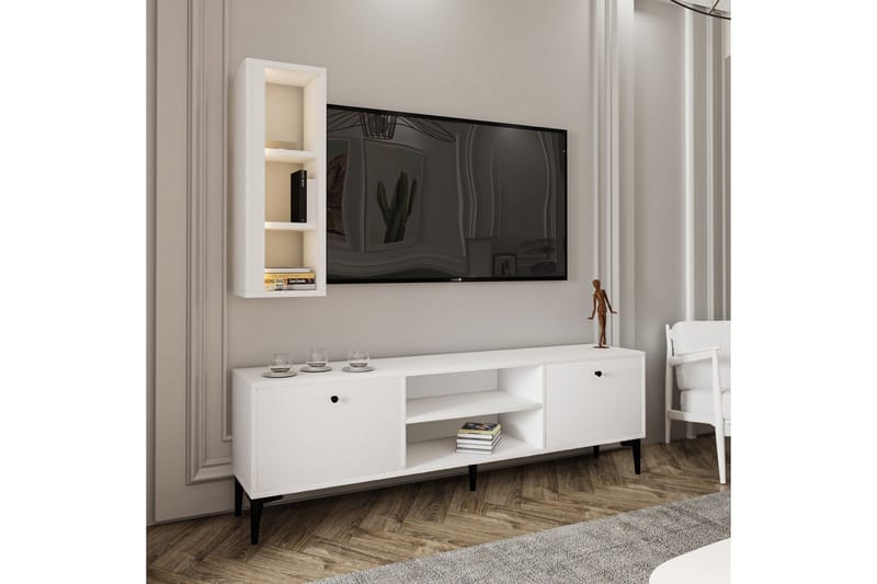 Bien TV-benk 150 cm - Hvit - Møbler - TV- & Mediamøbler - TV benk & mediabenk