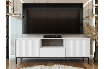 Bjurholm TV-benk 174 cm - Hvit - Møbler - TV- & Mediamøbler - TV benk & mediabenk