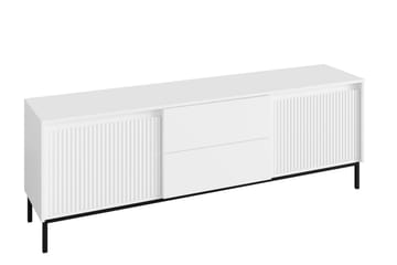 Bjurholm TV-benk 174 cm - Hvit - Møbler - TV- & Mediamøbler - TV benk & mediabenk