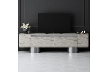 Bohemsk TV-benk 180 cm - Natur/Sølv - Møbler - TV- & Mediamøbler - TV benk & mediabenk