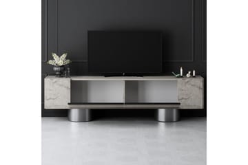 Bohemsk TV-benk 180 cm - Natur/Sølv - Møbler - TV- & Mediamøbler - TV benk & mediabenk