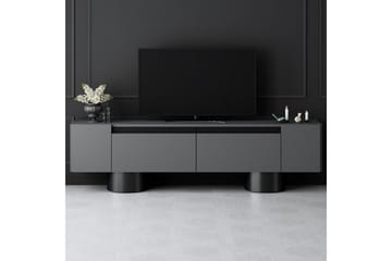 Bohemsk TV-benk 180 cm - Svart/Antrasitt - Møbler - TV- & Mediamøbler - TV benk & mediabenk