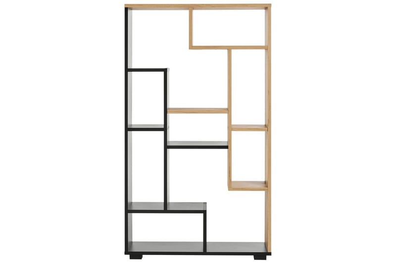 Bokhylle Alma Lyst tre, svart - Lyst tre, svart - Oppbevaring - Hylle - Bokhylle