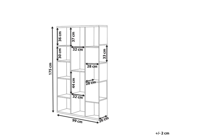Bokhylle Bangor - Møbler - TV- & Mediamøbler - CD-hylle & DVD-hylle